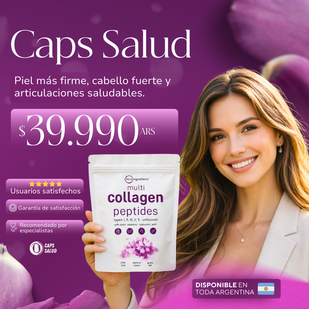 Gomitas de Colágeno para Piel, Cabello y Uñas