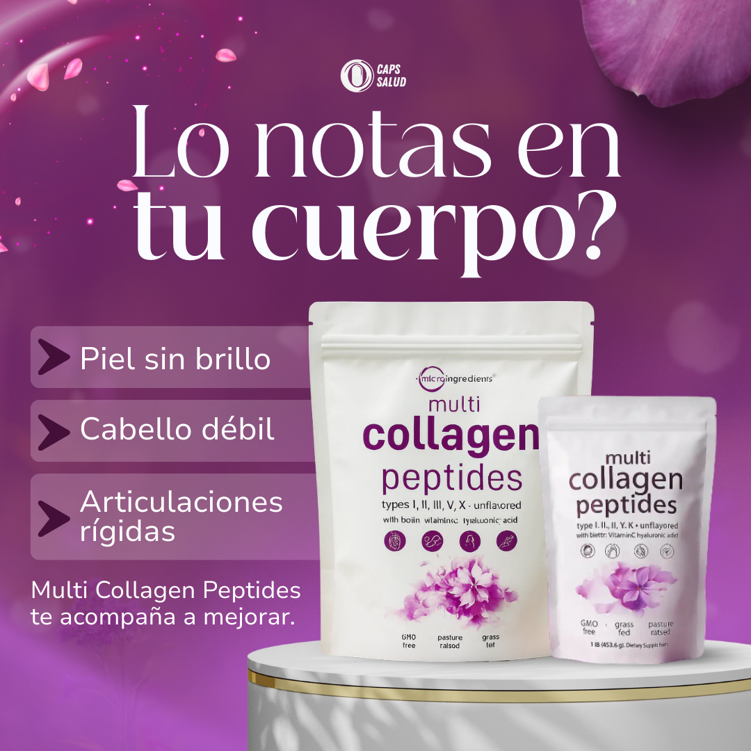 Gomitas de Colágeno para Piel, Cabello y Uñas