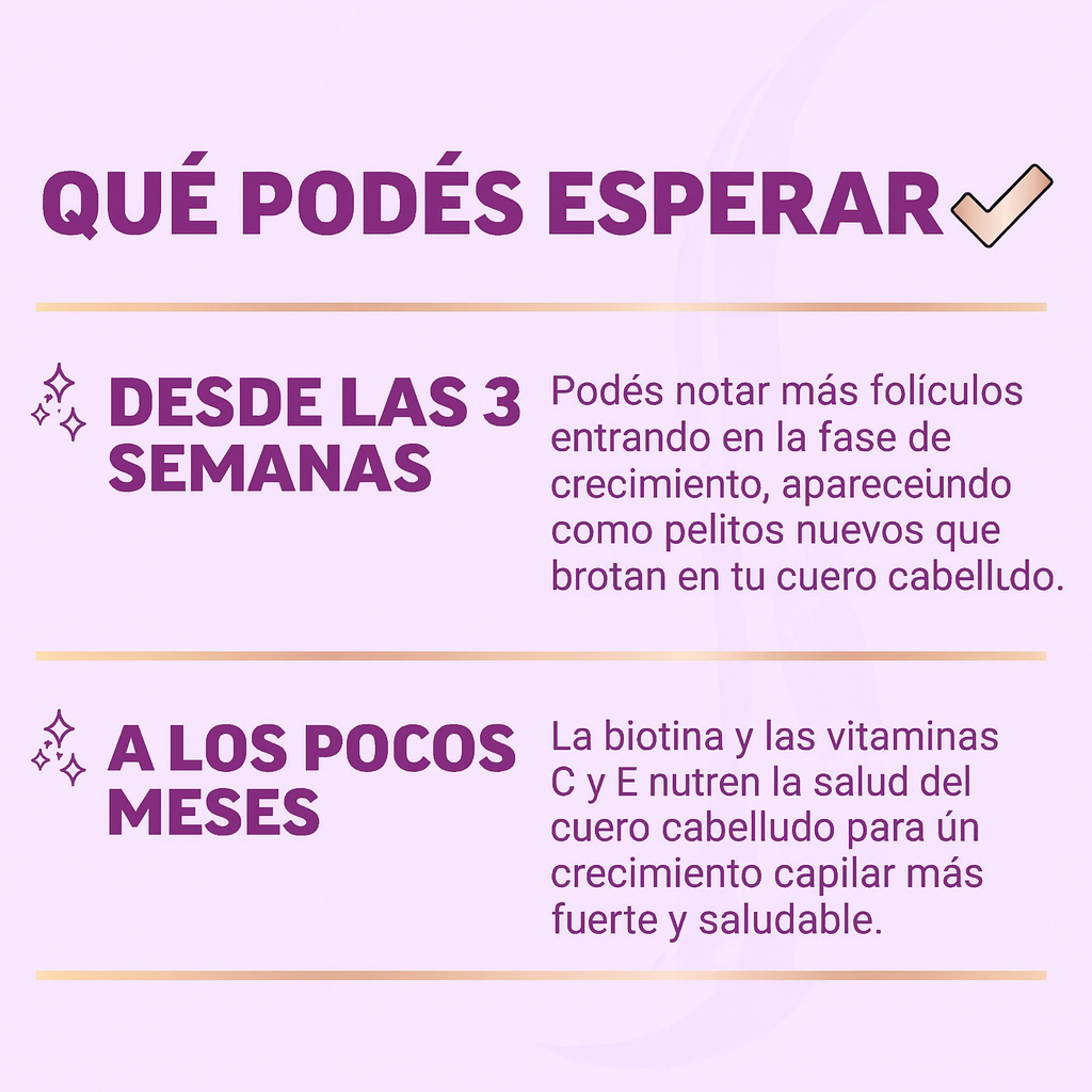 Gomitas Crecimiento Capilar Hair Growth